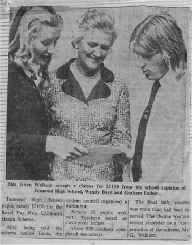 1975 Charity Donation